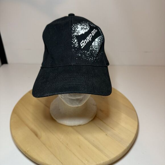 Snap On Hat Cap One Size Flex Black White Tools Outdoors K Products Men’s Hat - Picture 1 of 6
